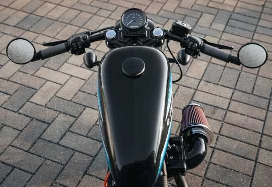 Harley Davidson Lenkergriffe Diamond Black 1" Für Lenkerendenspiegel 5 Harley Davidson Lenkergriffe Diamond Black 1" Für Lenkerendenspiegel – Bild 3