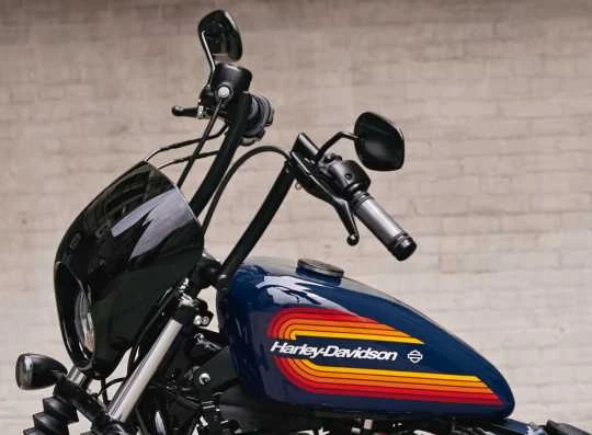 Harley Davidson Lenkergriffe Diamond Black 5 Harley Davidson Lenkergriffe Diamond Black – Bild 3