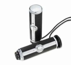 Harley Davidson Lenkergriffe Willie G. Skull Beheizt