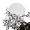Harley Davidson Abnehmbare King-Size Nostalgic Windschutzscheibe 18" Leicht Getönt
