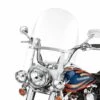 Harley Davidson Abnehmbare King-Size Windschutzscheibe 23" Klar & Polierte Streben -Motorradzubehör 57400114 harley