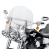 Harley Davidson Abnehmbare King-Size Windschutzscheibe 18" Klar & Polierte Streben -Motorradzubehör 574001151