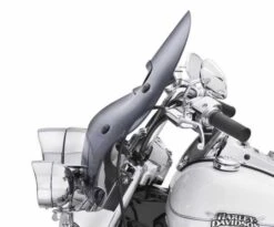 Harley Davidson Belüftete Windsplitter Windschutzscheibe 16" Dunkel Getönt 7 Harley Davidson Belüftete Windsplitter Windschutzscheibe 16" Dunkel Getönt -Motorradzubehör 57400159 3