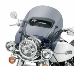 Harley Davidson Belüftete Windsplitter Windschutzscheibe 16" Dunkel Getönt -Motorradzubehör 57400176 3 harley1