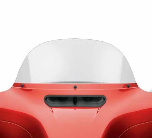 Harley Davidson Bat Wing Windschutzscheibe 10" Leicht Getönt 4 Harley Davidson Bat Wing Windschutzscheibe 10" Leicht Getönt – Bild 2