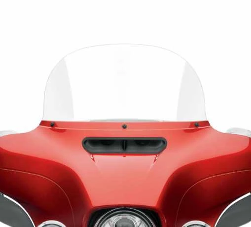 Harley Davidson Bat Wing Windschutzscheibe 12" Klar 4 Harley Davidson Bat Wing Windschutzscheibe 12" Klar – Bild 2