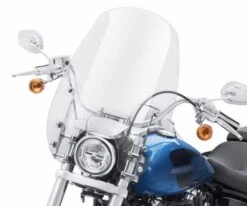 Harley Davidson Wind Splitter Quick-Release Windschild 19" Leicht Getönt & Poliert 6 Harley Davidson Wind Splitter Quick-Release Windschild 19" Leicht Getönt & Poliert -Motorradzubehör 57400323 2