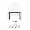 Harley Davidson Wind Splitter Abnehmbares Compact Windschild 19" Klar & Schwarz 2 Harley Davidson Wind Splitter Abnehmbares Compact Windschild 19" Klar & Schwarz -Motorradzubehör 57400324