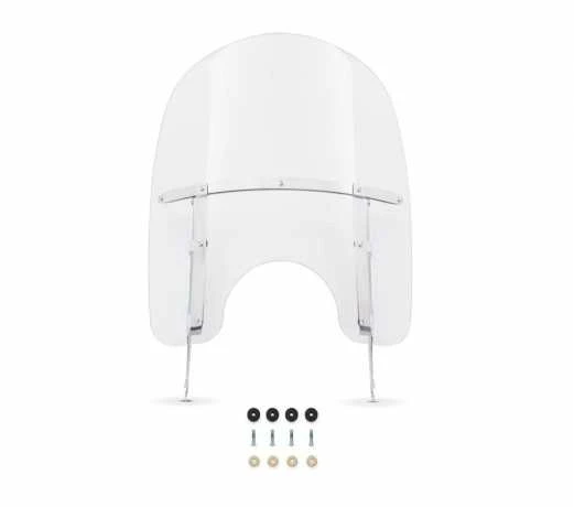 Harley Davidson King-Size Abnehmbares Windschild 21" Klar & Poliert 3 Harley Davidson King-Size Abnehmbares Windschild 21" Klar & Poliert