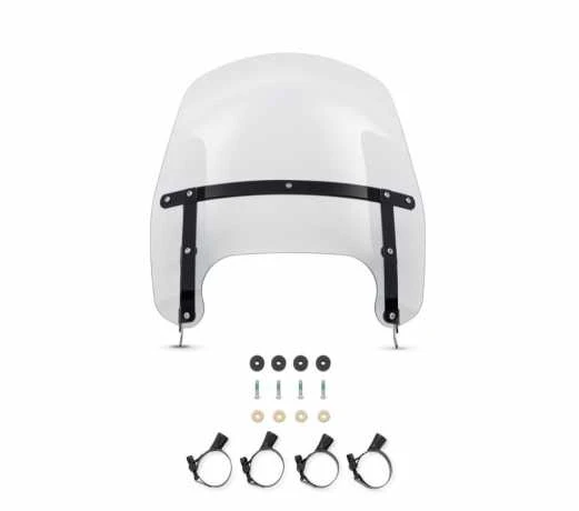 Harley Davidson Wind Splitter Compact Abnehmbares Windschild 15" Leicht Getönt & Schwarz 3 Harley Davidson Wind Splitter Compact Abnehmbares Windschild 15" Leicht Getönt & Schwarz