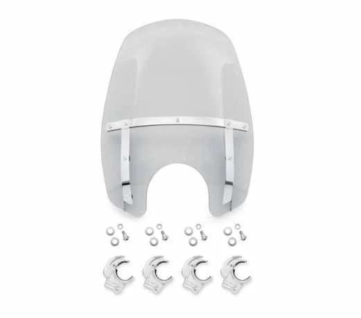 Harley Davidson Wind Splitter Quick-Release Compact Windschild 18" Leicht Getönt & Poliert 3 Harley Davidson Wind Splitter Quick-Release Compact Windschild 18" Leicht Getönt & Poliert