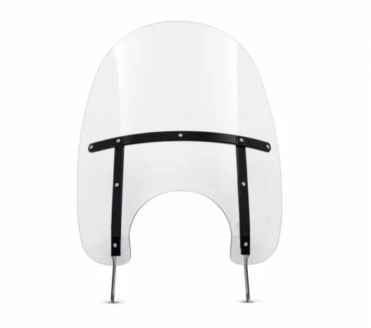 Harley Davidson Abnehmbares Windschild 20" Klar & Schwarz 3 Harley Davidson Abnehmbares Windschild 20" Klar & Schwarz