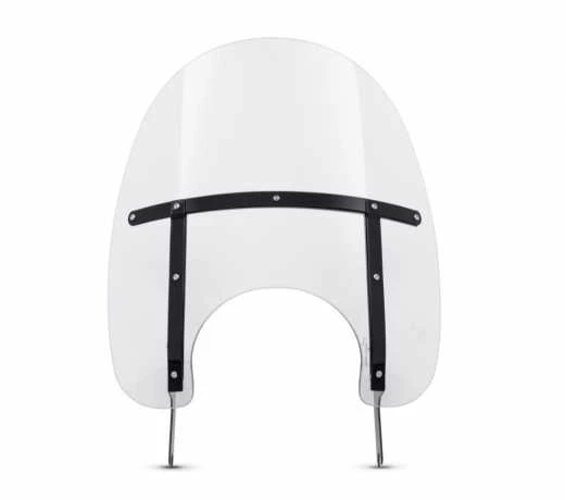 Harley Davidson Detachables Windschild 18" Klar & Schwarz 3 Harley Davidson Detachables Windschild 18" Klar & Schwarz