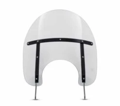 Harley Davidson Detachables Windschild 16" Leicht Getönt & Schwarz