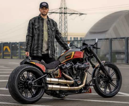 West Coast Choppers Dominator Motorrad Hemd Grau/schwarz CE 6 West Coast Choppers Dominator Motorrad Hemd Grau/schwarz CE – Bild 4