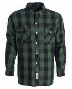 West Coast Choppers Dominator Motorrad Hemd Grün/schwarz CE