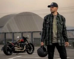 West Coast Choppers Dominator Motorrad Hemd Grün/schwarz CE -Motorradzubehör 577697v 31