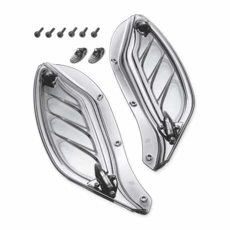 Harley Davidson Einstellbare Windabweiser Leicht Getönt 3 Harley Davidson Einstellbare Windabweiser Leicht Getönt