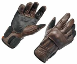 Biltwell Borrego Handschuhe Chocolate/schwarz