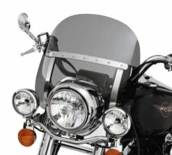 Harley Davidson Abnehmbare Windschutzscheibe 11" Dunkel Getönt