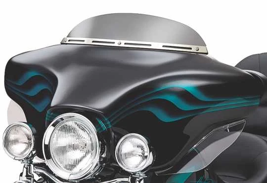 Harley Davidson Windabweiser 4" Dunkel Getönt 3 Harley Davidson Windabweiser 4" Dunkel Getönt