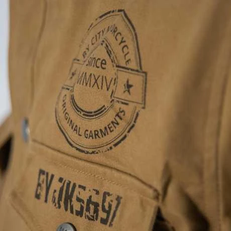 By City SUV Motorrad Shirt Beige/braun 6 By City SUV Motorrad Shirt Beige/braun – Bild 4