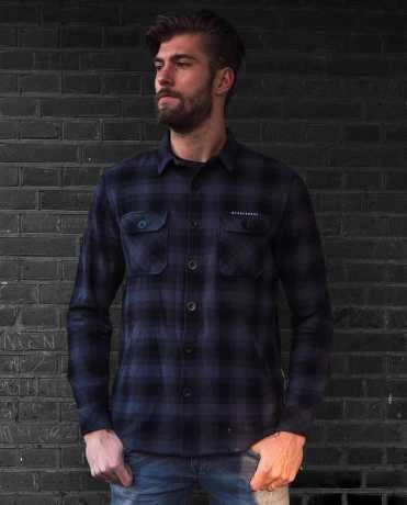 MCS Worker Flanel Hemd Schwarz/grau 3 MCS Worker Flanel Hemd Schwarz/grau