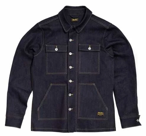 BSMC Resistant Overshirt Indigo Denim 3 BSMC Resistant Overshirt Indigo Denim