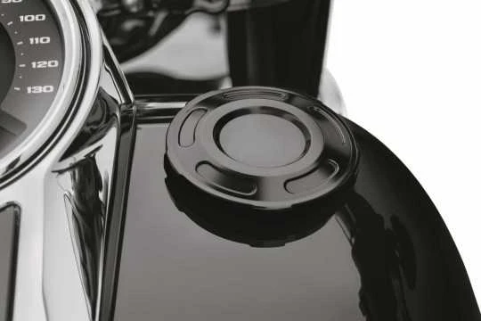 Harley Davidson Dominion Tankdeckel Schwarz 4 Harley Davidson Dominion Tankdeckel Schwarz – Bild 2