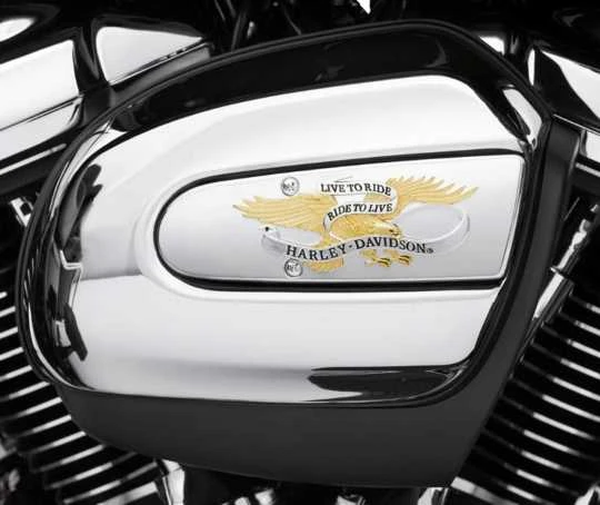 Harley Davidson Live To Ride Luftfilter-Zierblende 4 Harley Davidson Live To Ride Luftfilter-Zierblende – Bild 2