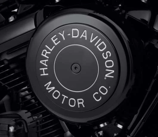 Harley Davidson H-D Motor Co. Luftfilter Zierblende Schwarz 4 Harley Davidson H-D Motor Co. Luftfilter Zierblende Schwarz – Bild 2