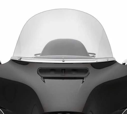 Harley Davidson Windschutzscheibenverkleidung Gerillt Chrom 4 Harley Davidson Windschutzscheibenverkleidung Gerillt Chrom – Bild 2
