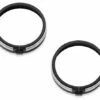 Harley Davidson Defiance Zusatzscheinwerfer Zierringe 4" Schwarz Cut 2 Harley Davidson Defiance Zusatzscheinwerfer Zierringe 4" Schwarz Cut -Motorradzubehör 61400355 harley