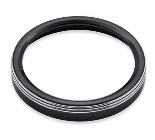 Harley Davidson Defiance Tank Anzeigenblende 5", Schwarz Cut 3 Harley Davidson Defiance Tank Anzeigenblende 5", Schwarz Cut