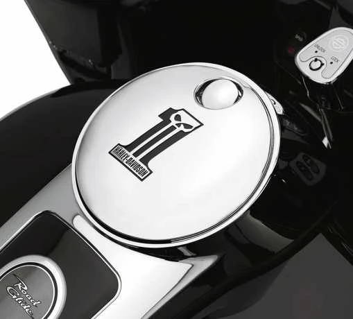 Harley Davidson Tankkonsolenklappe Number One Skull 4 Harley Davidson Tankkonsolenklappe Number One Skull – Bild 2