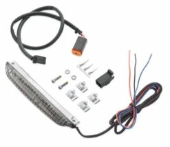 Harley Davidson LED-Beleuchtung Für Air Wing Gepäckträger Getöntes Glas