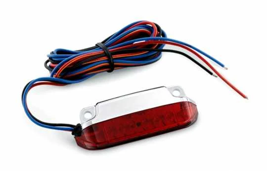 Harley Davidson LED-Beleuchtung Für Air Wing Satteltaschendeckel-Bügel, Rot 3 Harley Davidson LED-Beleuchtung Für Air Wing Satteltaschendeckel-Bügel, Rot