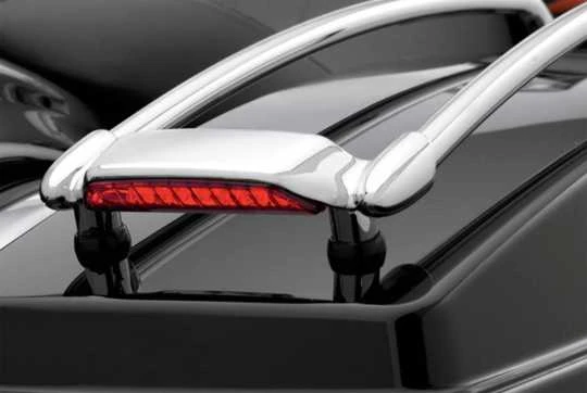 Harley Davidson LED-Beleuchtung Für Air Wing Satteltaschendeckel-Bügel, Rot 4 Harley Davidson LED-Beleuchtung Für Air Wing Satteltaschendeckel-Bügel, Rot – Bild 2