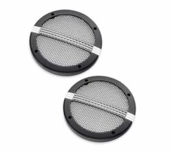 Harley Davidson Defiance Tour-Pak Lautsprecher-Verzierung Schwarz Cut