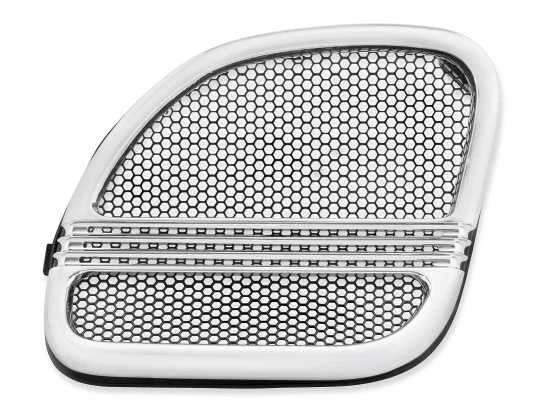 Harley Davidson Defiance Fairing Lautsprecher-Verzierung Chrom 3 Harley Davidson Defiance Fairing Lautsprecher-Verzierung Chrom