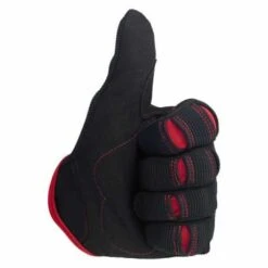 Biltwell Moto Gloves Handschuhe Schwarz / Rot -Motorradzubehör 88 9722v 58