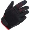 Biltwell Moto Gloves Handschuhe Schwarz / Rot