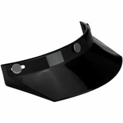 Biltwell Moto Visier, Schwarz
