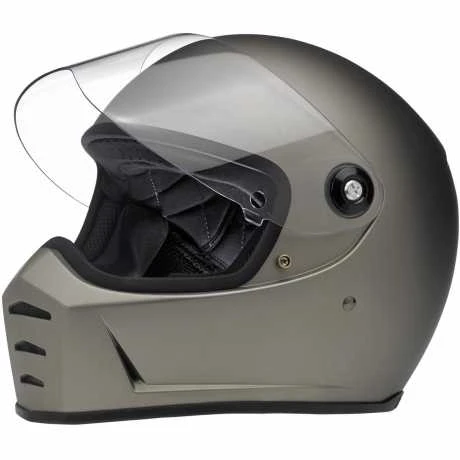 Biltwell Lane Splitter Helm ECE, Titan Matt 4 Biltwell Lane Splitter Helm ECE, Titan Matt – Bild 2