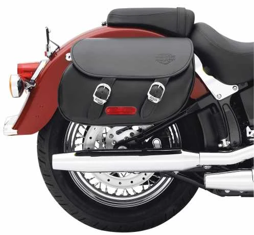 Harley Davidson Leder Satteltaschen Glatt 4 Harley Davidson Leder Satteltaschen Glatt – Bild 2