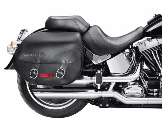 Harley Davidson Abnehmbare Leder-Satteltaschen Glatt 5 Harley Davidson Abnehmbare Leder-Satteltaschen Glatt – Bild 3