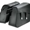 Harley Davidson Abnehmbare Ledersatteltaschen Smooth, Schwarz -Motorradzubehör 90200816 harley1