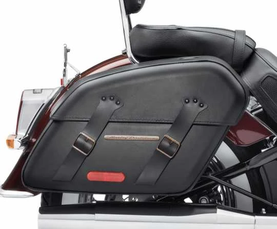 Harley Davidson Detachables Satteltaschen Mit Messing 4 Harley Davidson Detachables Satteltaschen Mit Messing – Bild 2