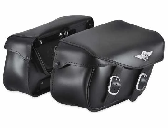 Harley Davidson Leder-Satteltaschen Im Fat Boy Style 3 Harley Davidson Leder-Satteltaschen Im Fat Boy Style