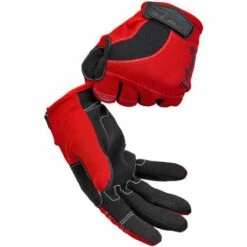 Biltwell Moto Gloves Handschuhe Rot / Schwarz / Weiß -Motorradzubehör 91 0941v 42